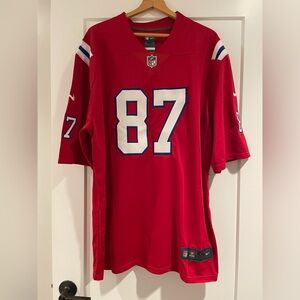 NWT ROB GRONKOWSKI NEW ENGLAND PATRIOTS JERSEY MENS XXL NFL NIKE GRONK